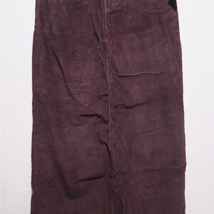 Eddie Bauer Deep Purple Midi Skirt